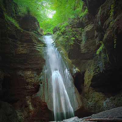 ولی‌الله سابقی- آبشار سنگ نو